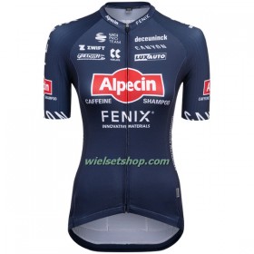 Wielershirt Dames 2022 Alpecin-Fenix - Blauw